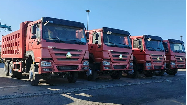 4 Units 10 Wheels Dump Trucks Will Be Exported To Jamaican